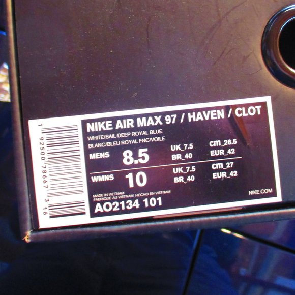 $53 BRAND NEW NIKES ? YUP! MEN'S OR WOMENS NIKE AIR MAX 97 HAVEN - Picture 9 of 11